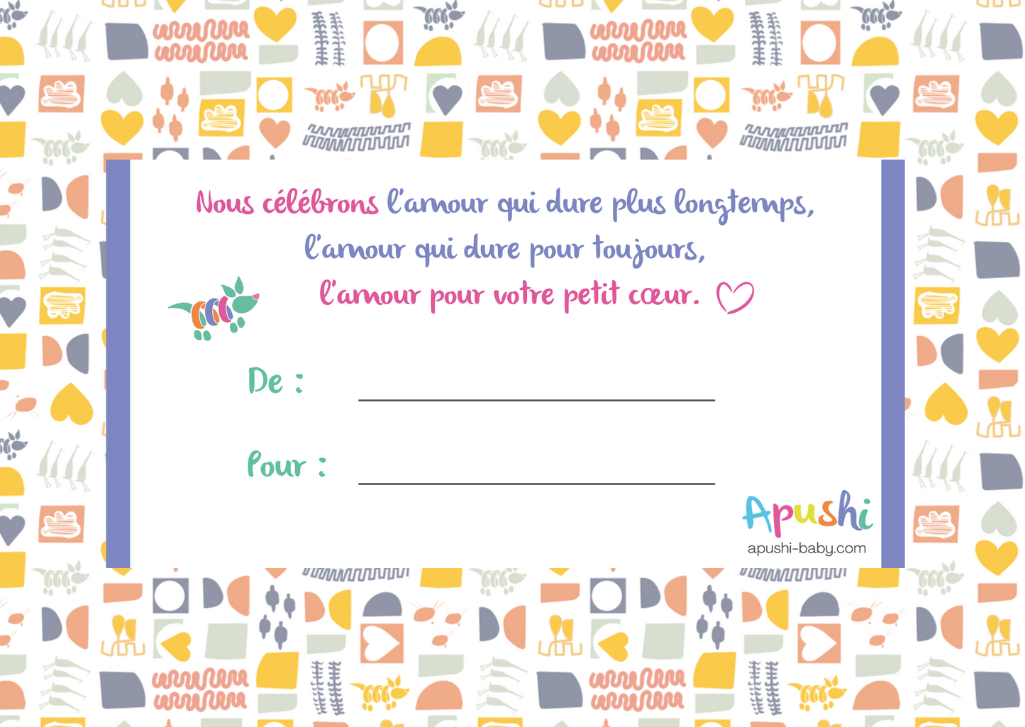 Carte Cadeau Apushi