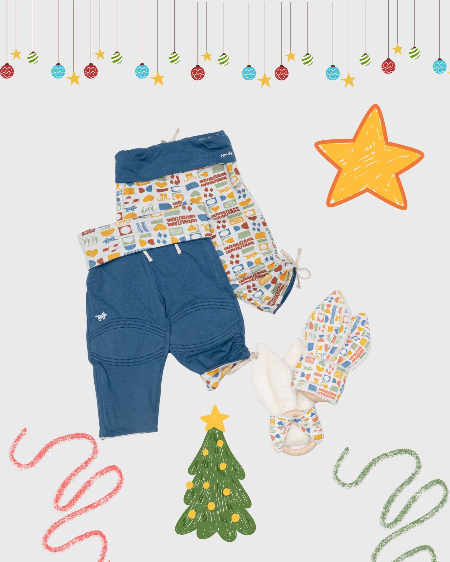Offre exclusive Cadeau naissance Noël- jogger évolutif et anneau dentition