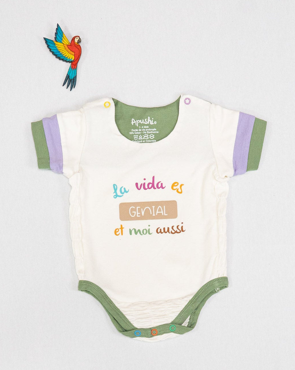 Body évolutif Genial à manches courtes