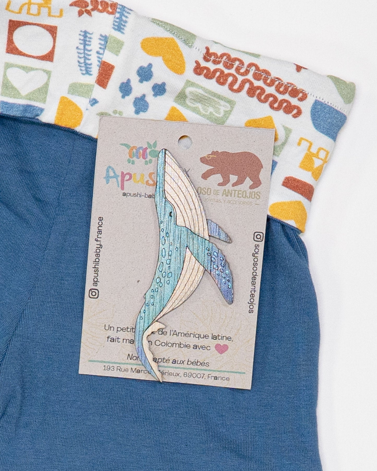 Pins Apushi – Animaux de la biodiversité latino-américaine