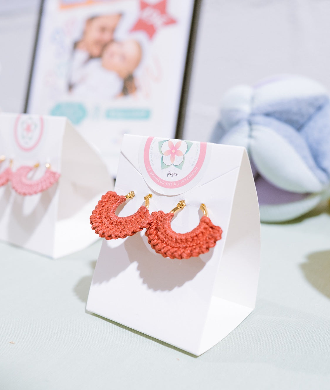 Boucles d'oreille en Crochet par Ikigai