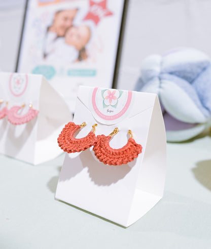 Boucles d'oreille en Crochet par Ikigai